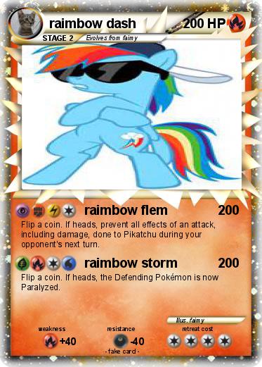 Pokemon raimbow dash