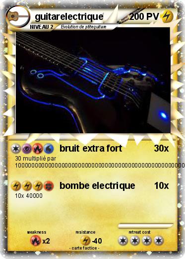 Pokemon guitarelectrique