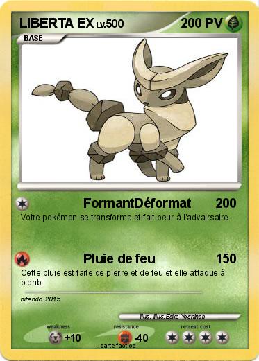 Pokemon LIBERTA EX