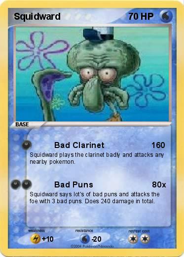 Pokemon Squidward 