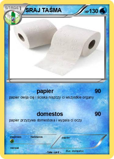 Pokemon SRAJ TAŚMA