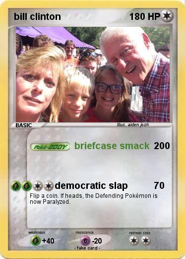Pokemon bill clinton