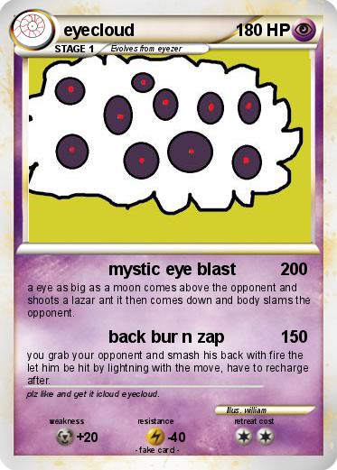Pokemon eyecloud