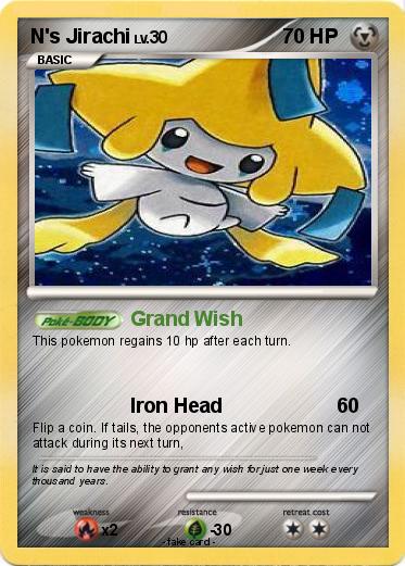 Pokemon N's Jirachi