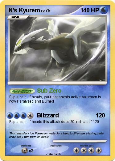 Pokemon N's Kyurem