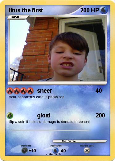 Pokemon titus the first