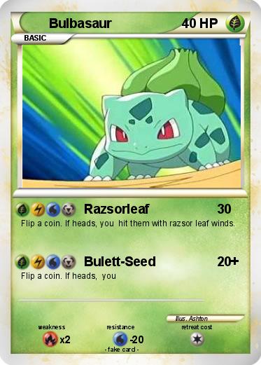 Pokemon Bulbasaur