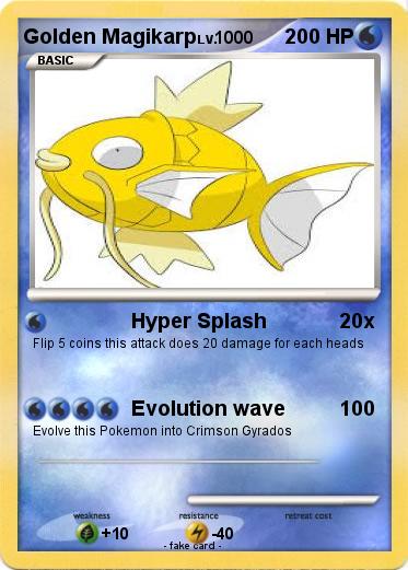 Pokemon Golden Magikarp