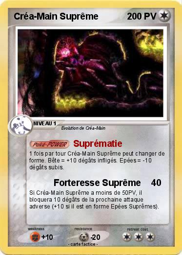Pokemon Créa-Main Suprême