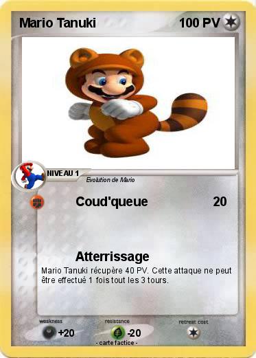 Pokemon Mario Tanuki