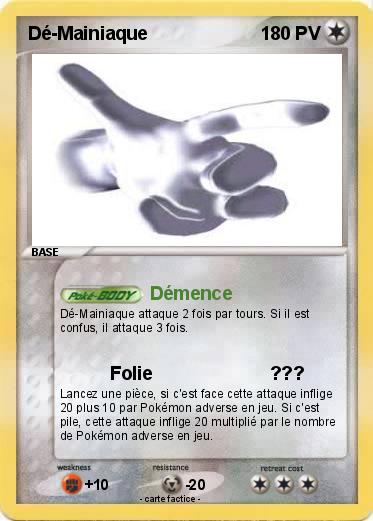 Pokemon Dé-Mainiaque