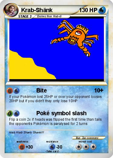 Pokemon Krab-Shänk