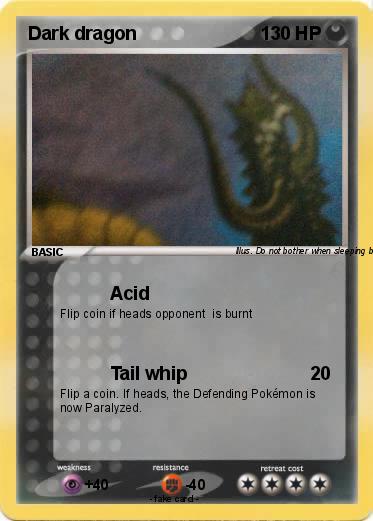 Pokemon Dark dragon