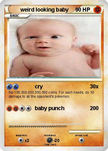 Pokemon weird looking baby