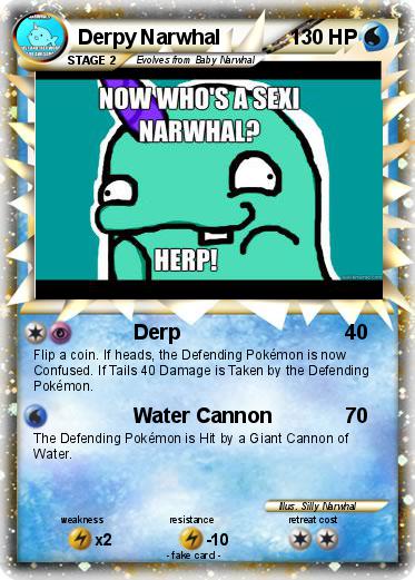 Pokemon Derpy Narwhal