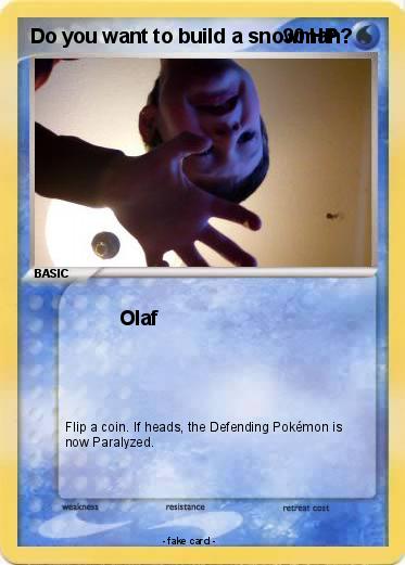 Pokemon Do you want to build a snowman?
