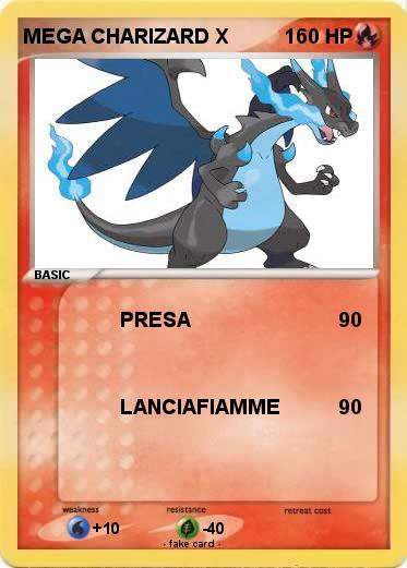 Pokemon MEGA CHARIZARD X