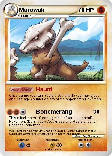 Pokemon Marowak
