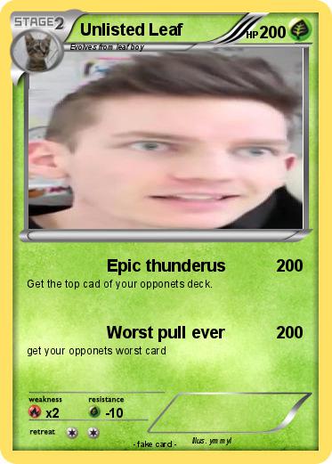 Pokemon Unlisted Leaf