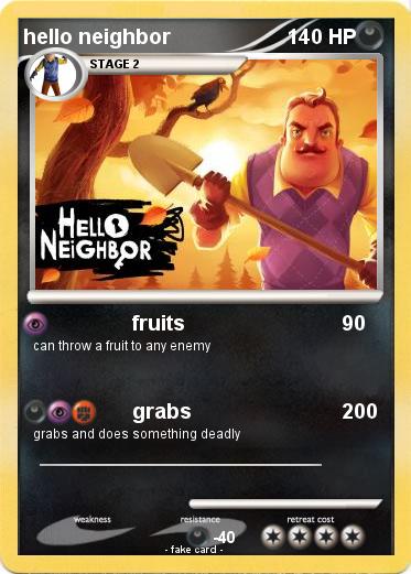 Pokemon hello neighbor