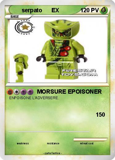 Pokemon serpato      EX