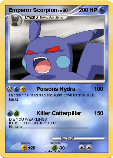 Pokemon Emperor Scorpion