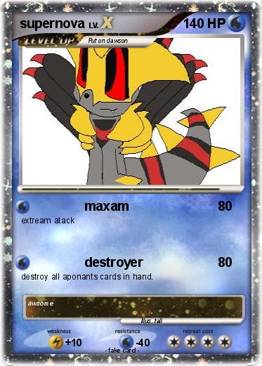 Pokemon supernova