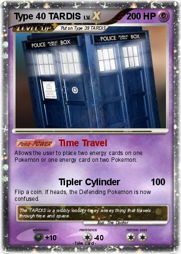 Pokemon Type 40 TARDIS
