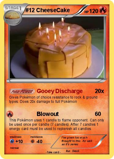 Pokemon #12 CheeseCake