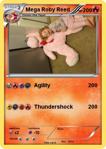 Pokemon Mega Roby Reed
