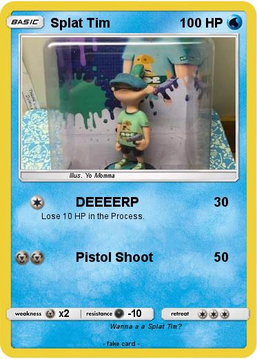 Pokemon Splat Tim
