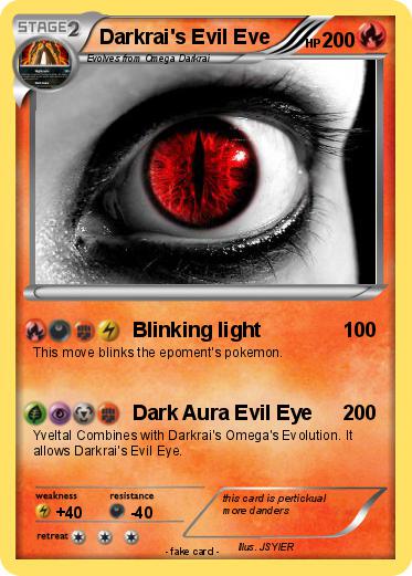 Pokemon Darkrai's Evil Eve