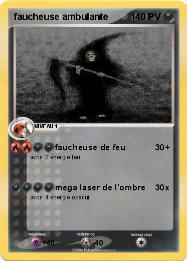 Pokemon faucheuse ambulante