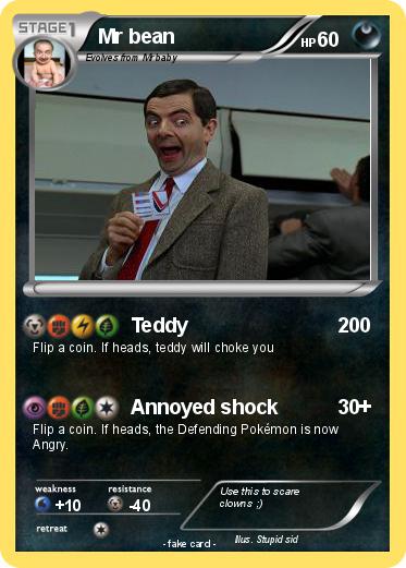 Pokemon Mr bean