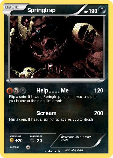 Pokemon Springtrap