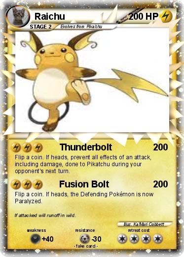 Pokemon Raichu
