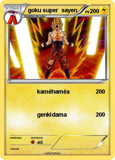 Pokemon goku super  sayen