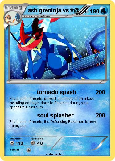 Pokemon ash greninja vs #@