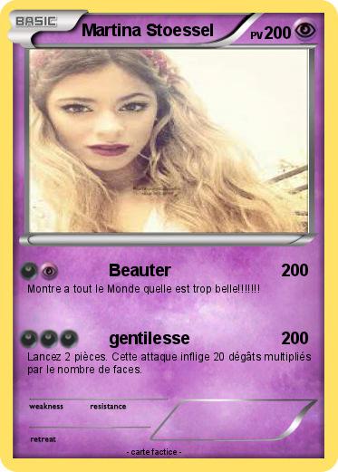 Pokemon Martina Stoessel