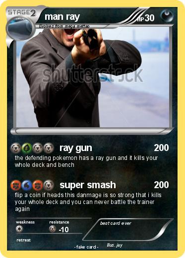 Pokemon man ray