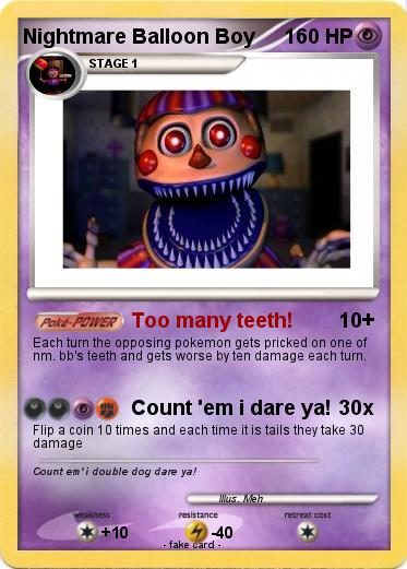 Pokemon Nightmare Balloon Boy