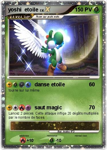 Pokemon yoshi  etoile
