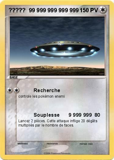 Pokemon ?????  99 999 999 999 999