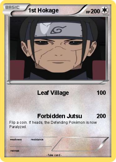 Pokemon 1st Hokage