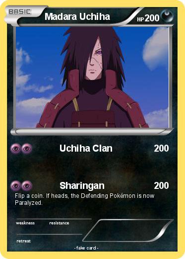 Pokemon Madara Uchiha