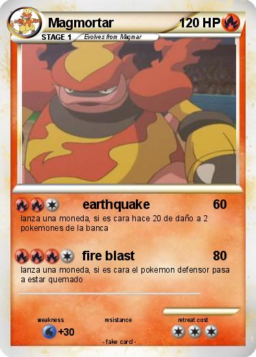 Pokemon Magmortar