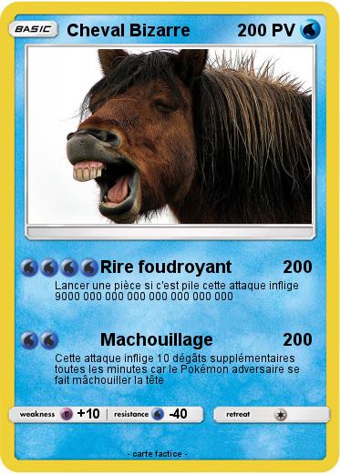 Pokemon Cheval Bizarre