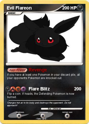 Pokemon Evil Flareon
