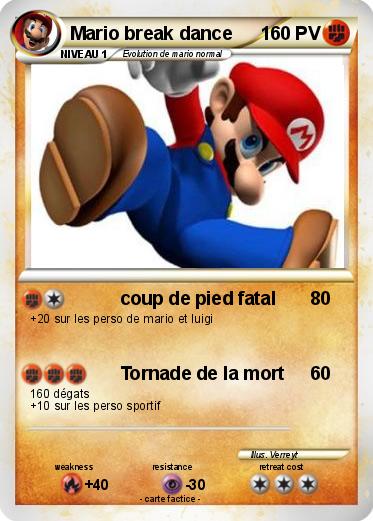 Pokemon Mario break dance