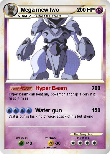 Pokemon Mega mew two